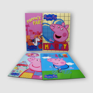 libretas pintar dibujar peppa pig