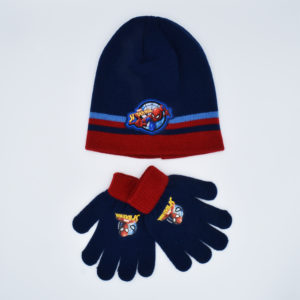 Conjunto de gorro y guantes de SPIDERMAN para niño