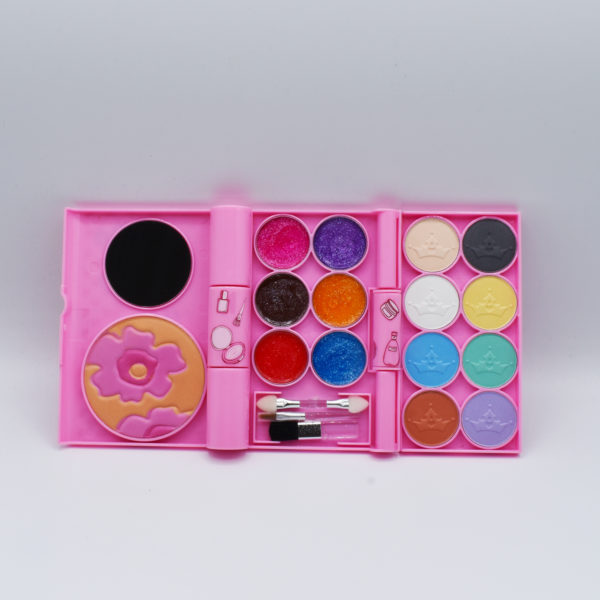 Estuche de maquillaje infantil con forma de libreta desplegable. You go girl - Imagen 5