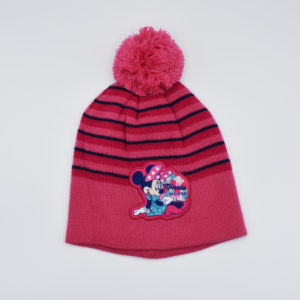 Gorro con pompóm de MINNIE MOUSE para niña.