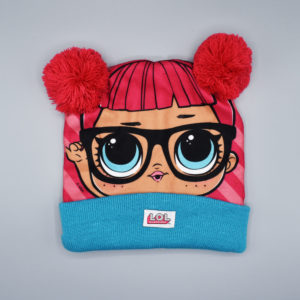 Gorro con pompón de LOL para niña