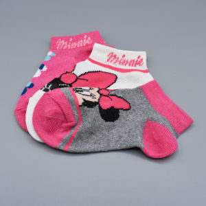 Pack de 3 calcetines Minnie para niñas