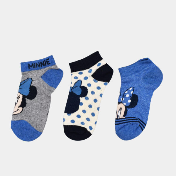 Pack de 3 calcetines Minnie para niñas - Imagen 3