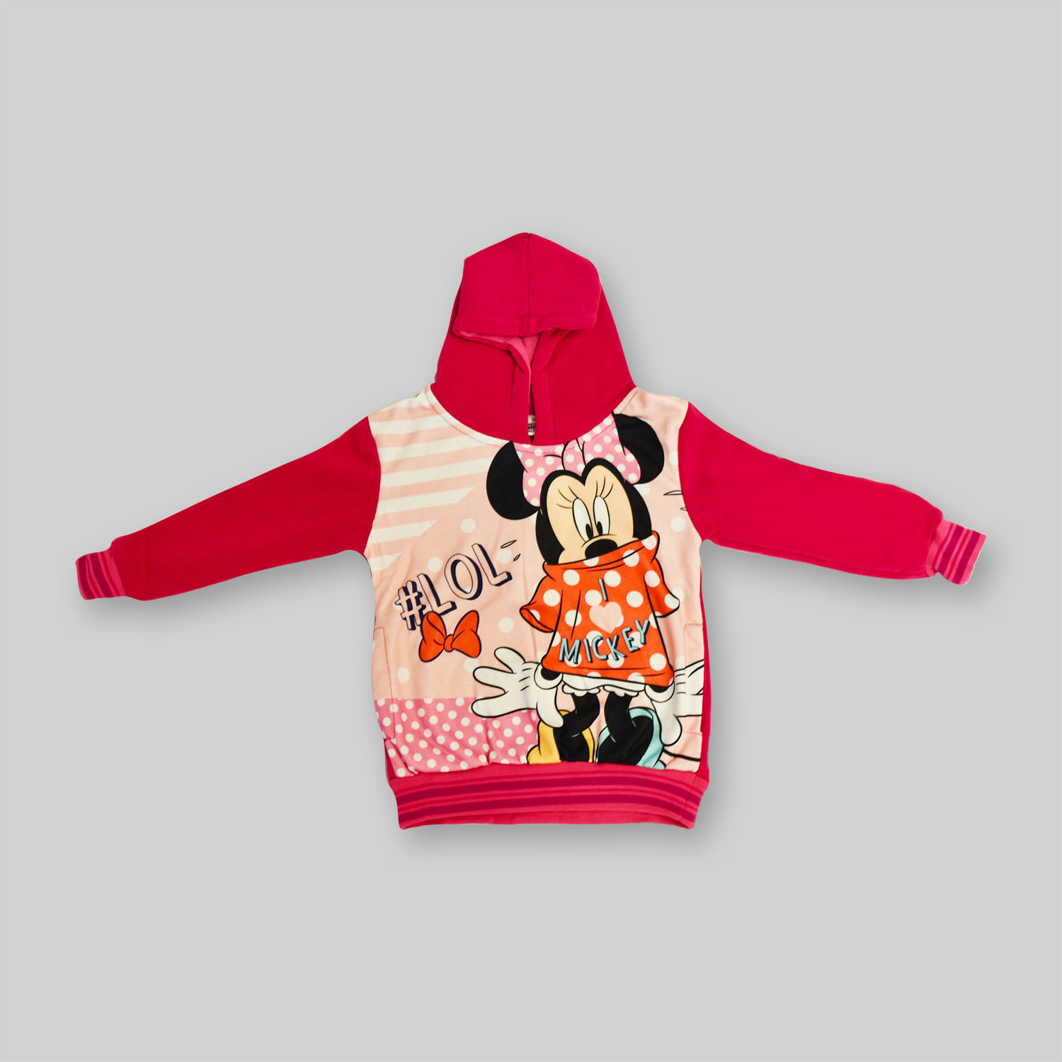 sudadera infantil mickey mouse disney para niña