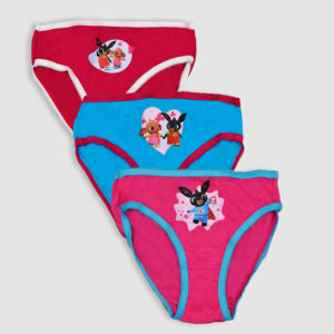 Pack de 3 bragas Bing para niñas