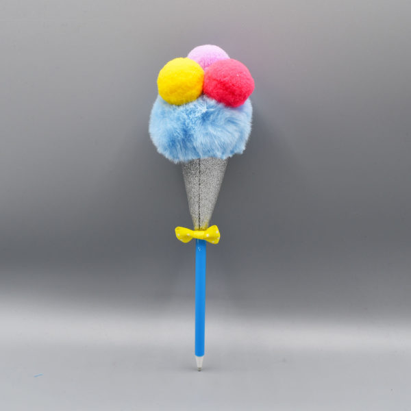 Bolígrafo con Pompón con forma de helado - Imagen 5