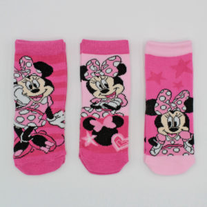 Pack de 3 calcetines MINNIE para niñas