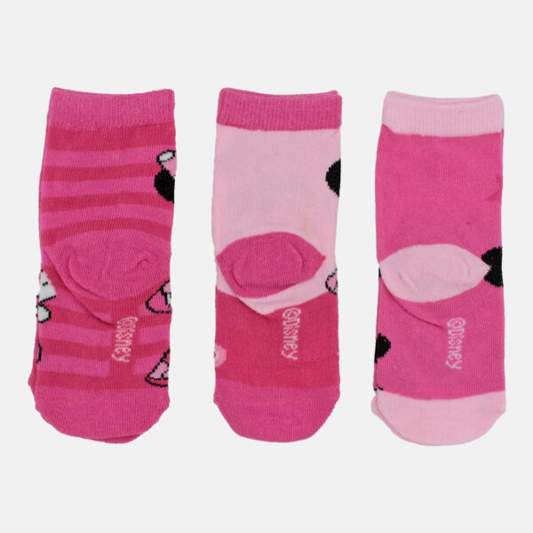 Pack de 3 calcetines MINNIE para niñas - Imagen 2