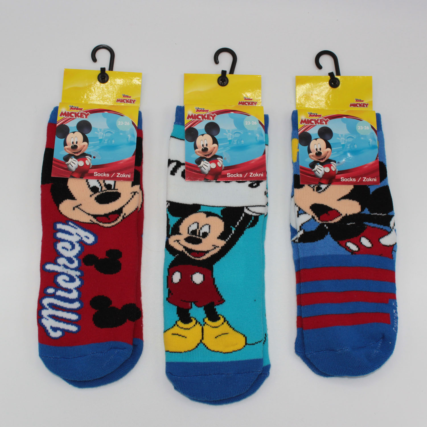 Suncity Calcetines antideslizantes de Mickey Mouse Disney Modelo rallas 23/26 