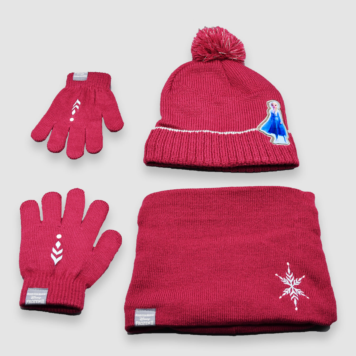 Set Gorro, Braga cuello y Guantes niño Super Zings