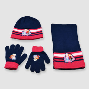 Conjunto de gorro, bufanda y guantes de FROZEN para niña