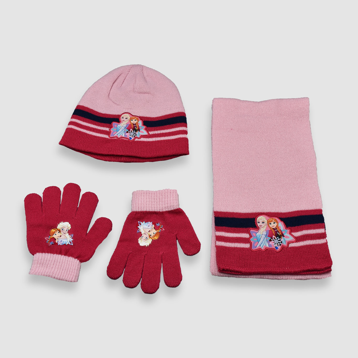 Conjunto de gorro, bufanda guantes de niña | Saiti Kids