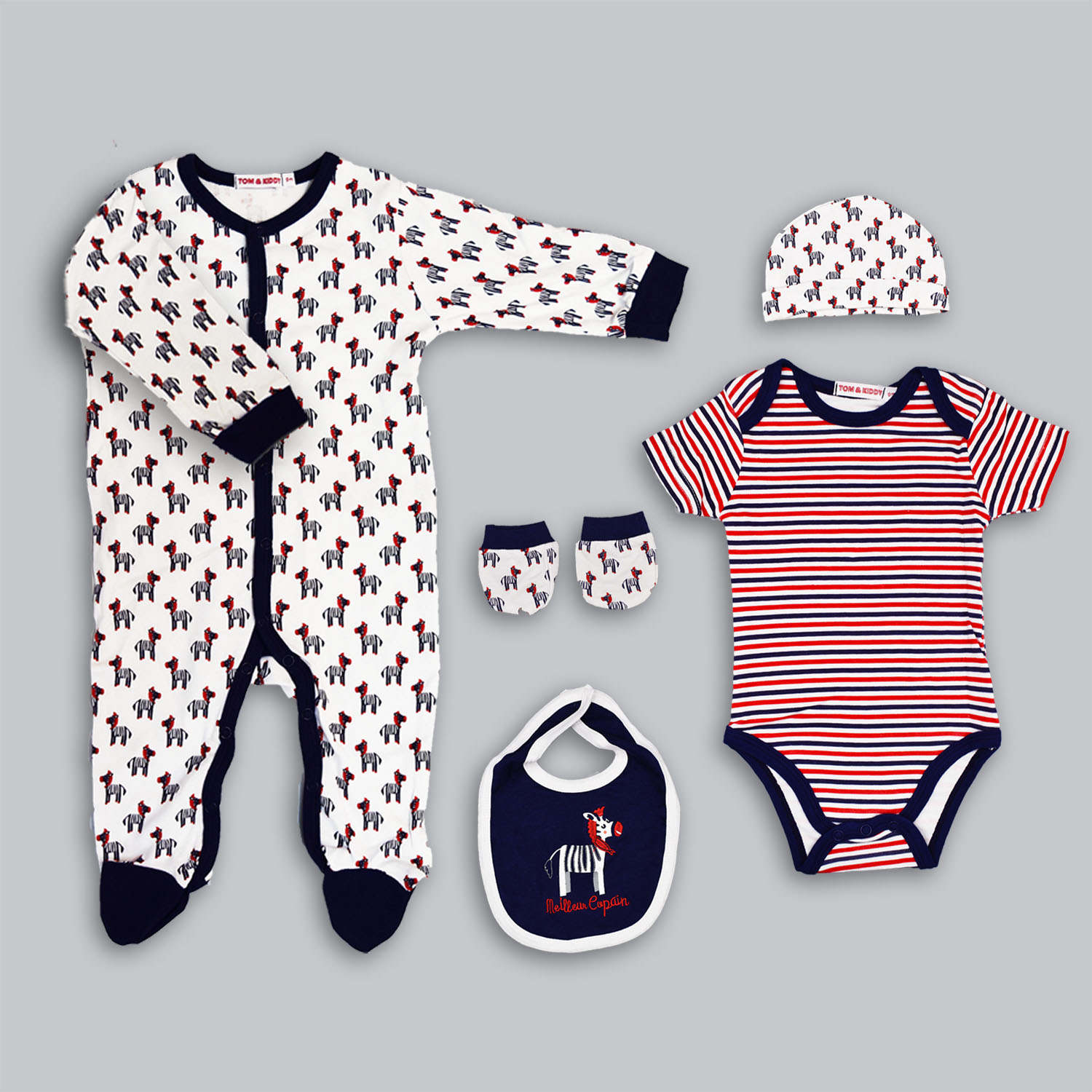 conjunto ropa de bebe niño cinco piezas