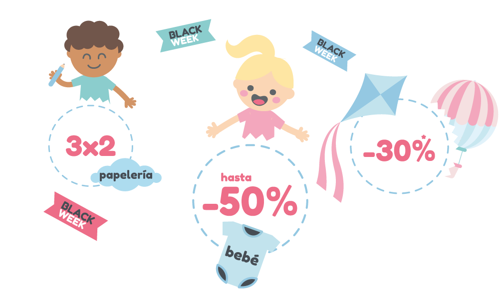 Descuentos Black Friday para niños y bebés | Saiti Kids