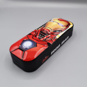 Estuche escolar AVENGERS, IRON MAN. Niño. 3D. MARVEL