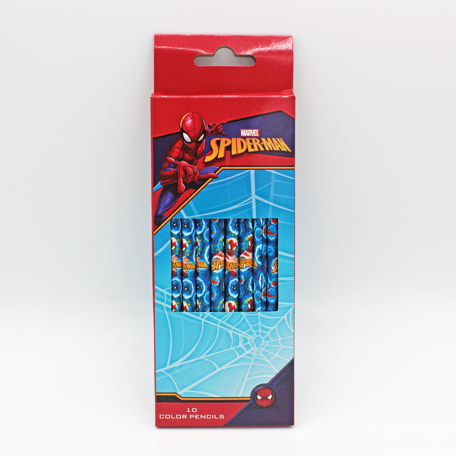 Set de 10 lápices de colores de Spider-Man - Imagen 3