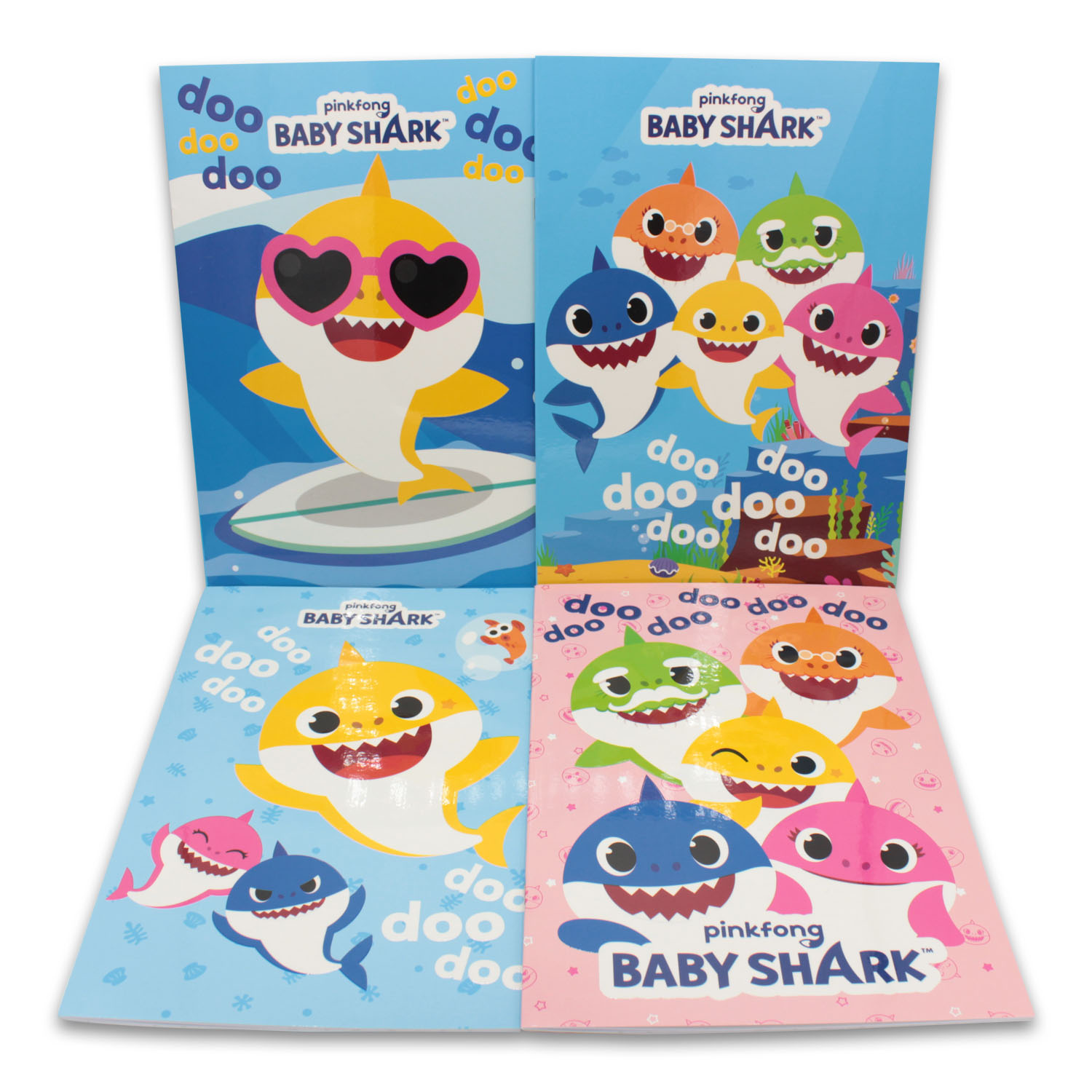 libretas para colorear Baby Shark