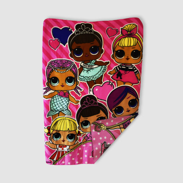 Manta polar de LOL de fiestas para niña - Imagen 2