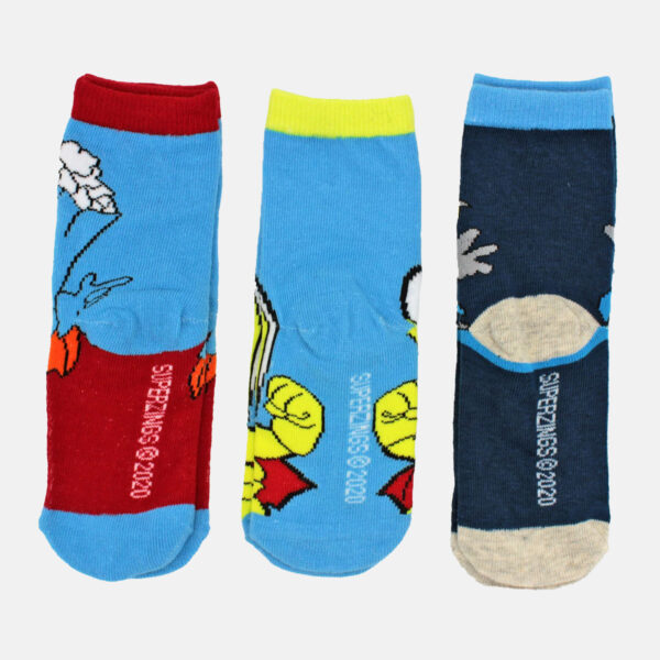 Pack de 3 calcetines SuperZings para niños. - Imagen 2