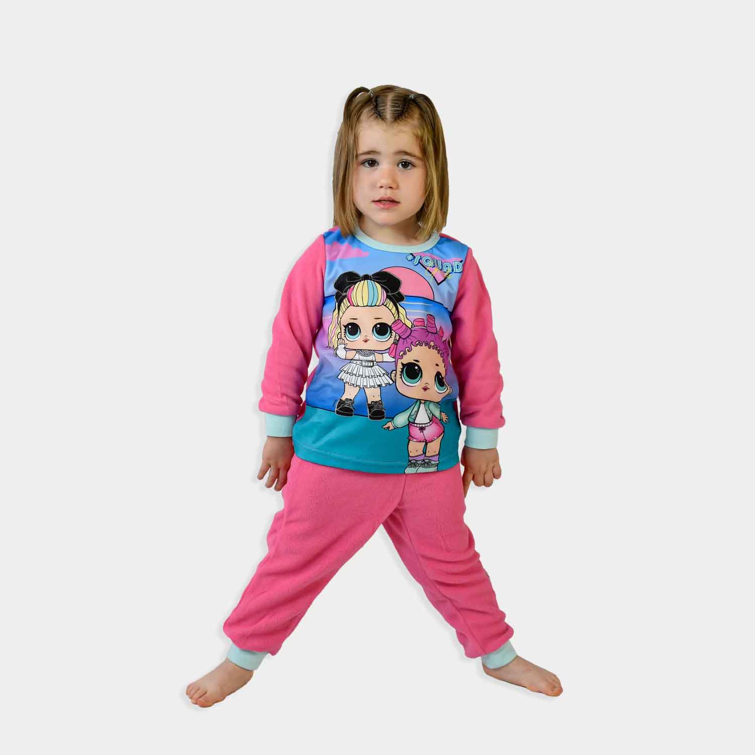 Pijama polar LOL para niña en 2 colores. | Saiti