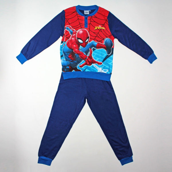 pijama infantil de invierno Spiderman Marvel para niños