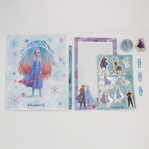 Set de papelería de FROZEN para niñas