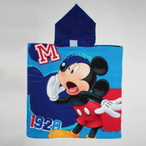 poncho niño playa piscina mickey mouse disney