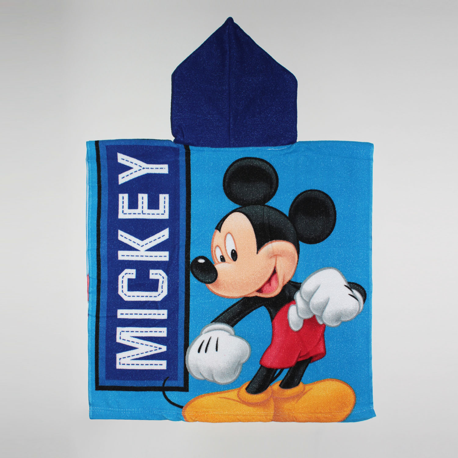 poncho mickey mouse para niños
