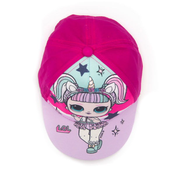 Gorra visera curva de LOL para niña