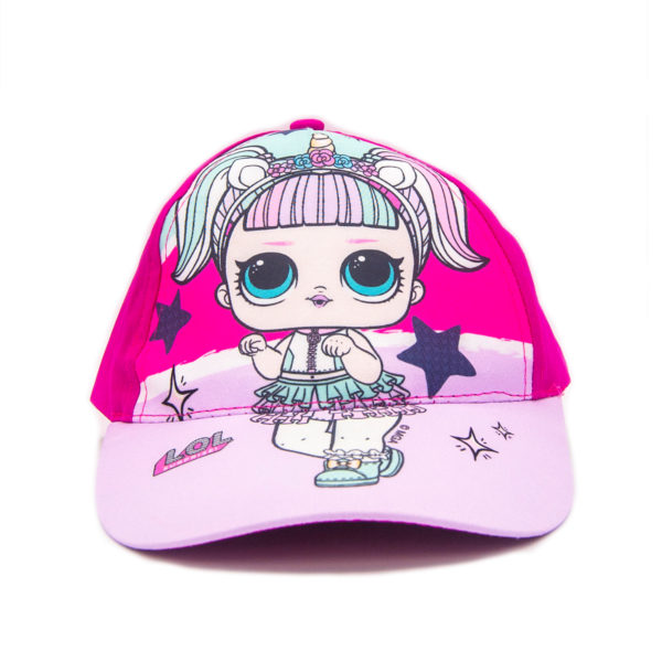 Gorra visera curva de LOL para niña