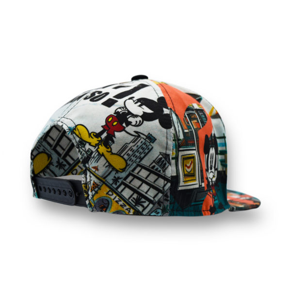 Gorra visera plana Hip Hop de MICKEY. Unisex