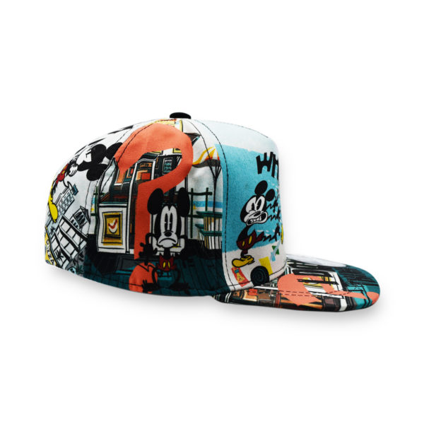 Gorra visera plana Hip Hop de MICKEY. Unisex