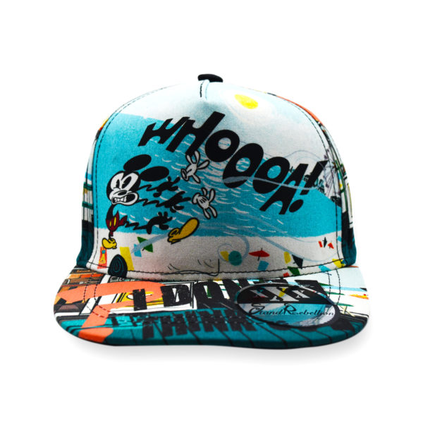 Gorra visera plana Hip Hop de MICKEY. Unisex