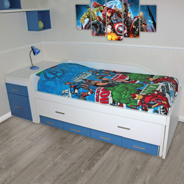 Juego de cama franela Avengers