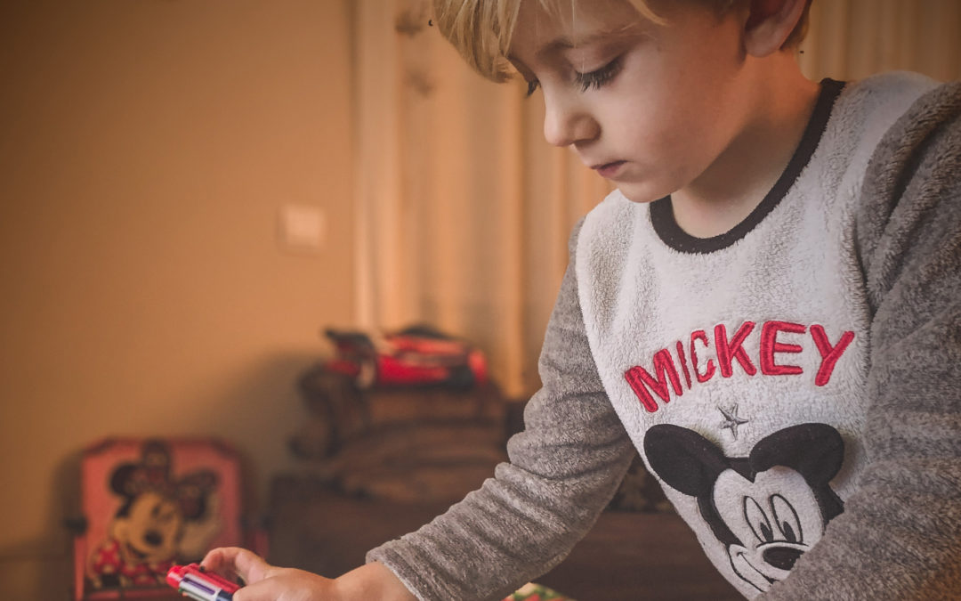pijamas y mantas para niño