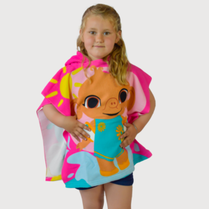 Poncho de Bing  para niñas