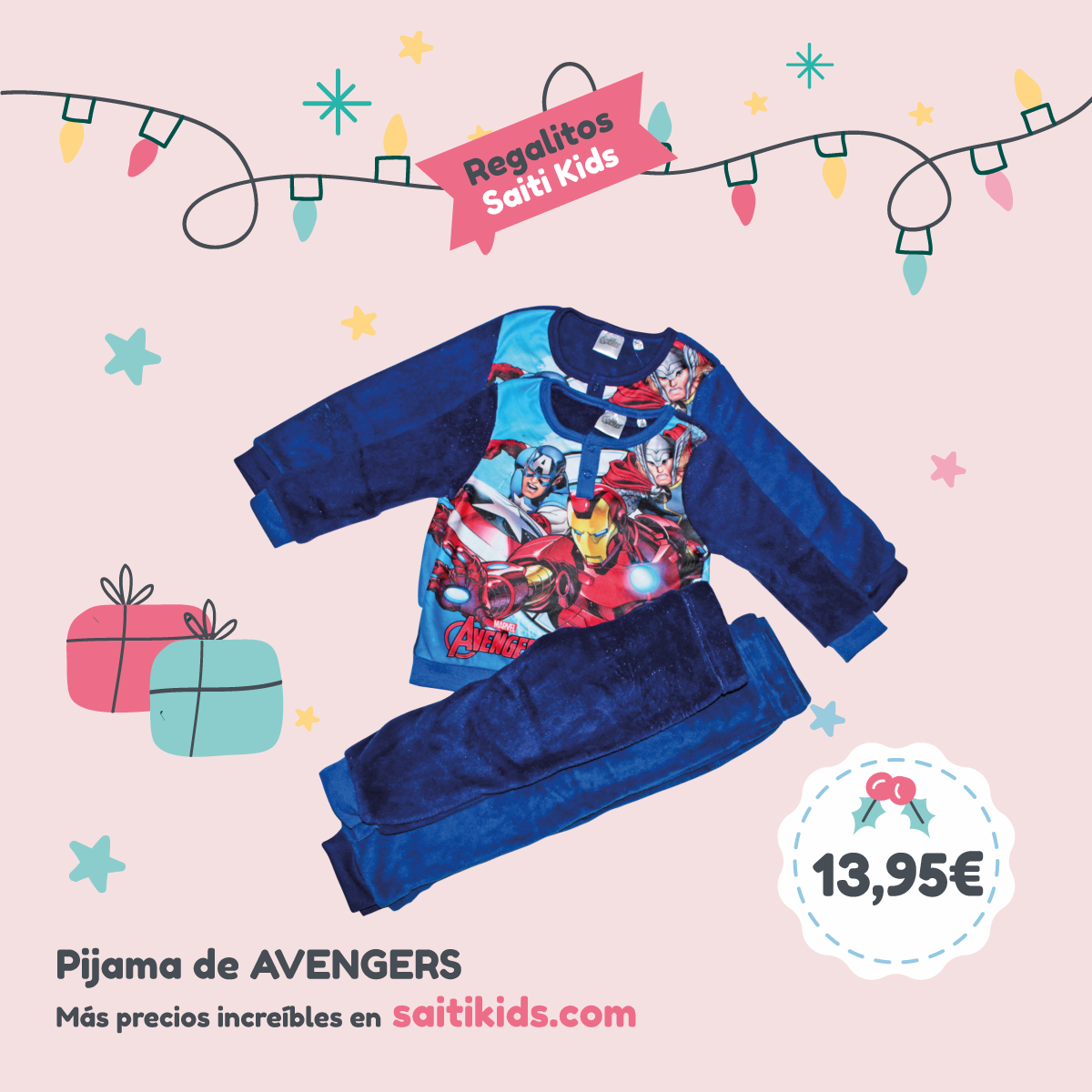 pijama avengers vengadores niños