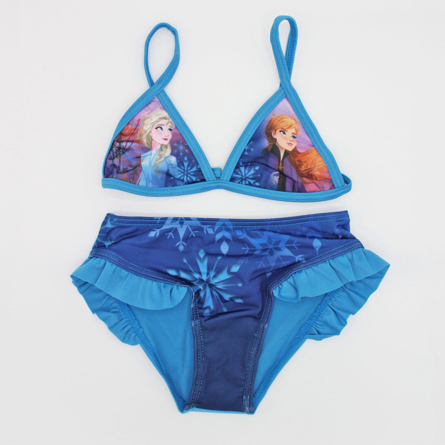 residuo margen Contemporáneo Bikini de FROZEN para niña en 2 colores. | Saiti Kids