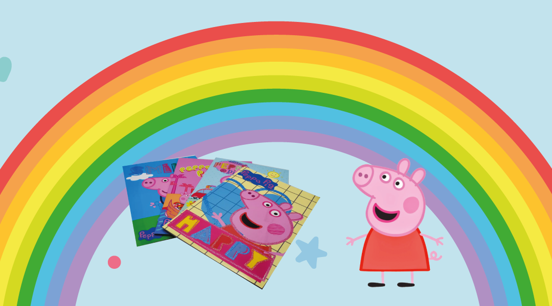 libretas pintar dibujar peppa pig