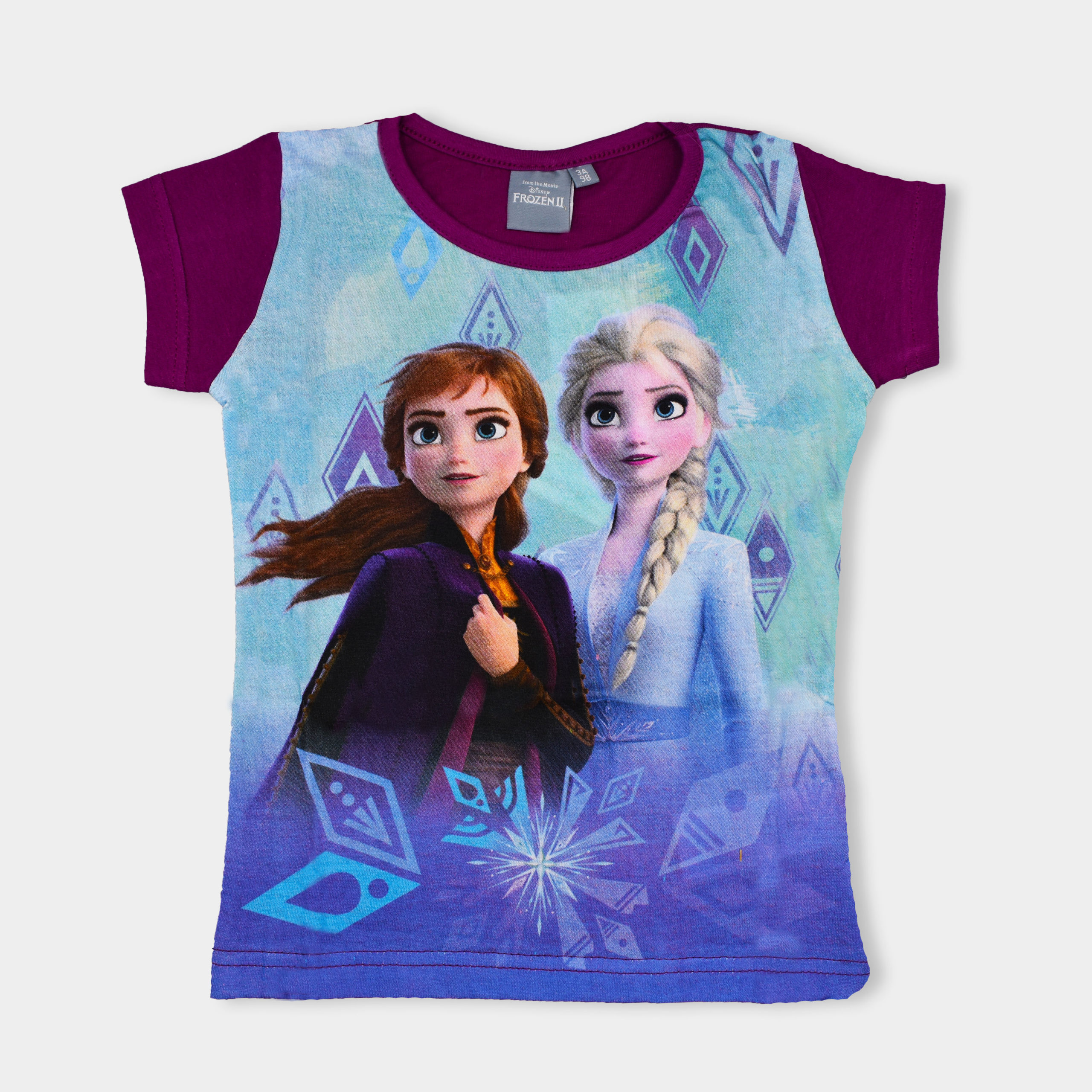 LA Frozen Niñas Camiseta Pantimedias 