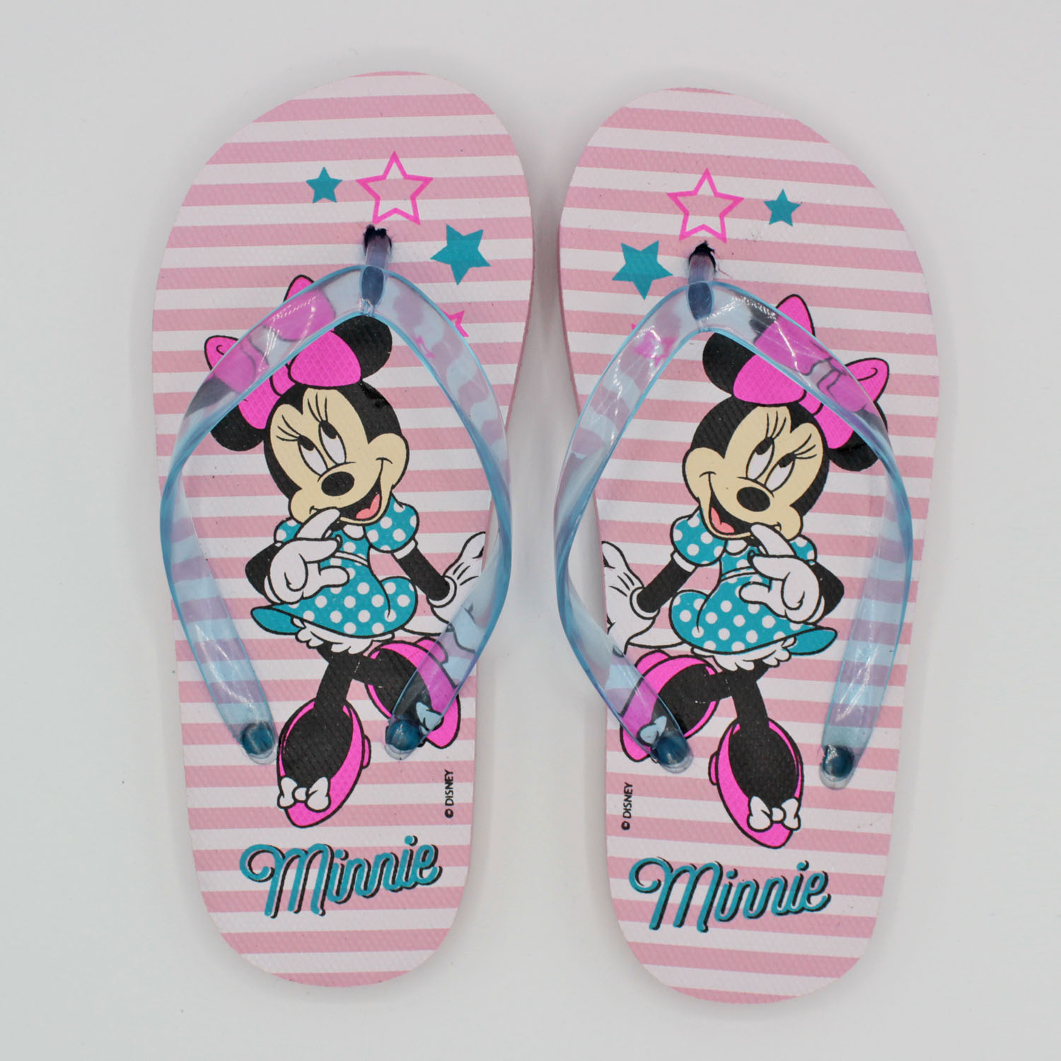 chanclas infantiles de Minnie Mouse para niña