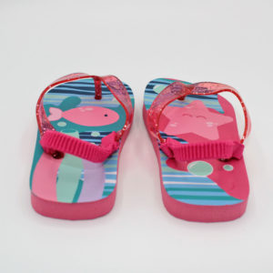 Chanclas de Niña Fucsia Oceano