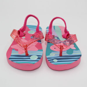 Chanclas de Niña Fucsia Oceano