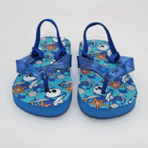 Chanclas de niño azul Piratas