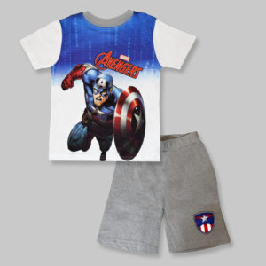 Conjunto de Verano dos piezas AVENGERS niño