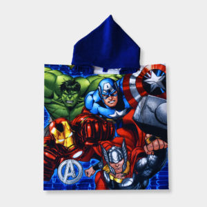 Poncho Avengers para niño