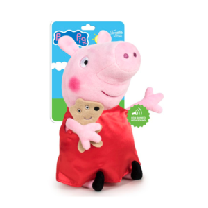 Peluche Peppa pig con sonido 27 cm