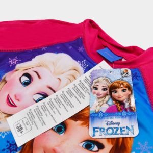 Camiseta de playa FROZEN con protección solar