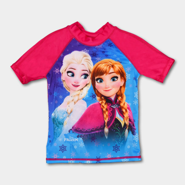 Camiseta de playa FROZEN con protección solar