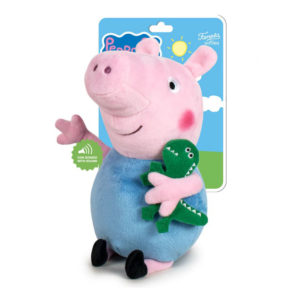 Peluche George pig de Peppa pig con sonido 27 cm